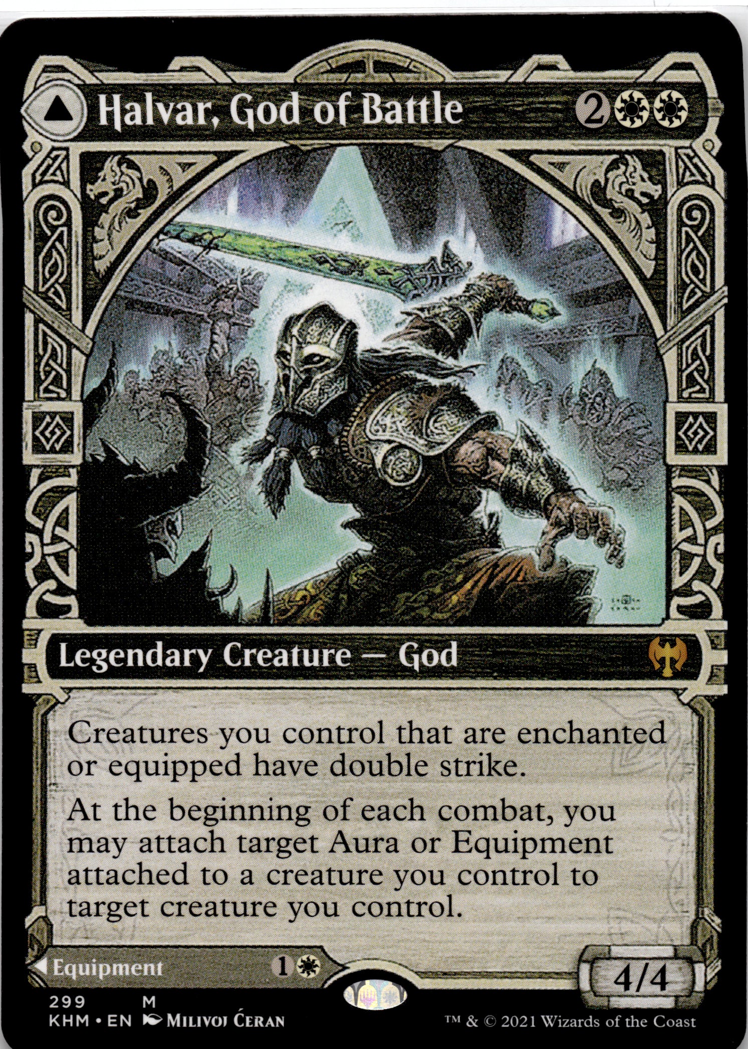 Halvar, God of Battle (Showcase)