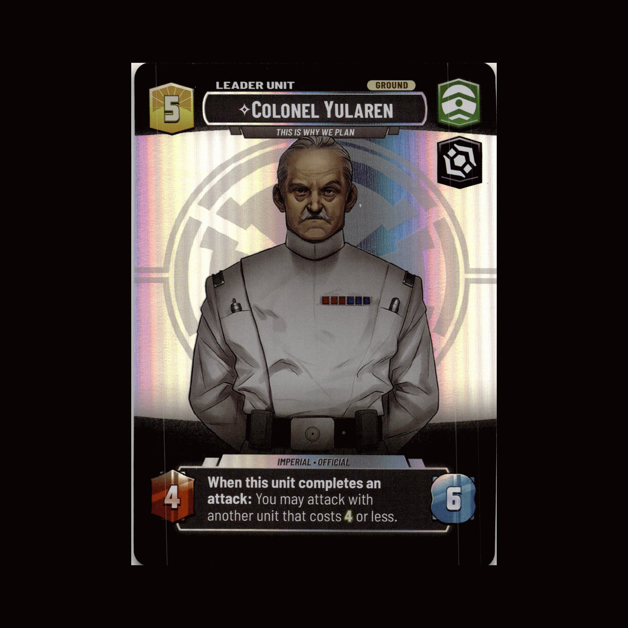 Colonel Yularen - This is Why We Plan (Showcase)