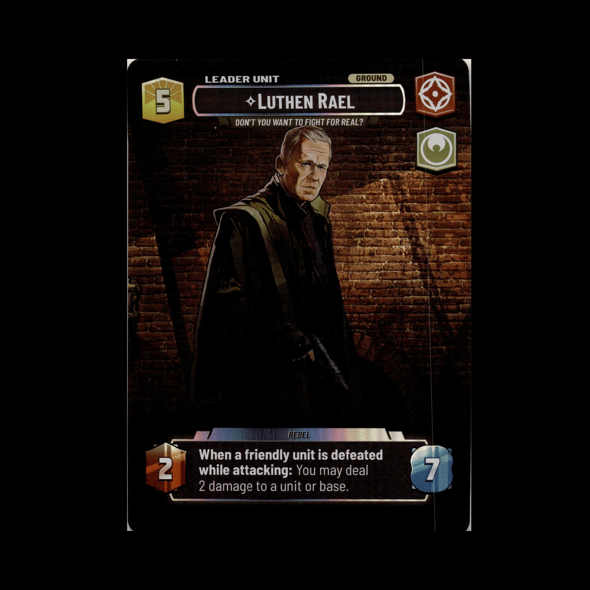 Luthen Rael - Don't You Want To Fight For Real? (Showcase)