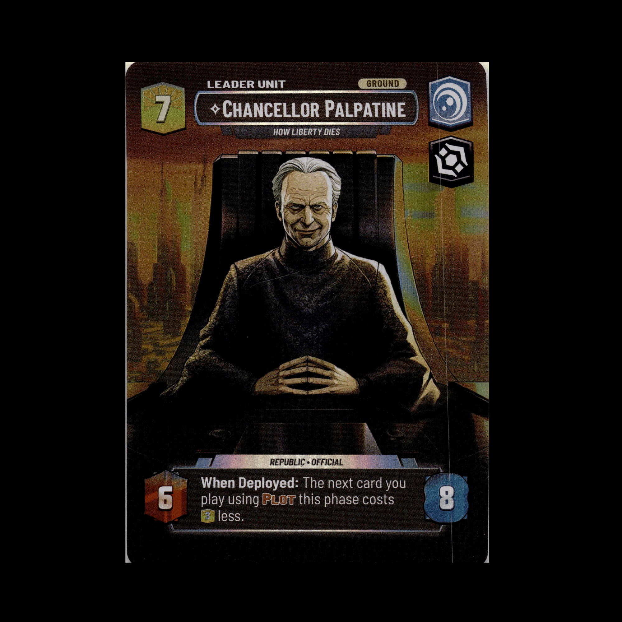 Chancellor Palpatine - How Liberty Dies (Showcase)