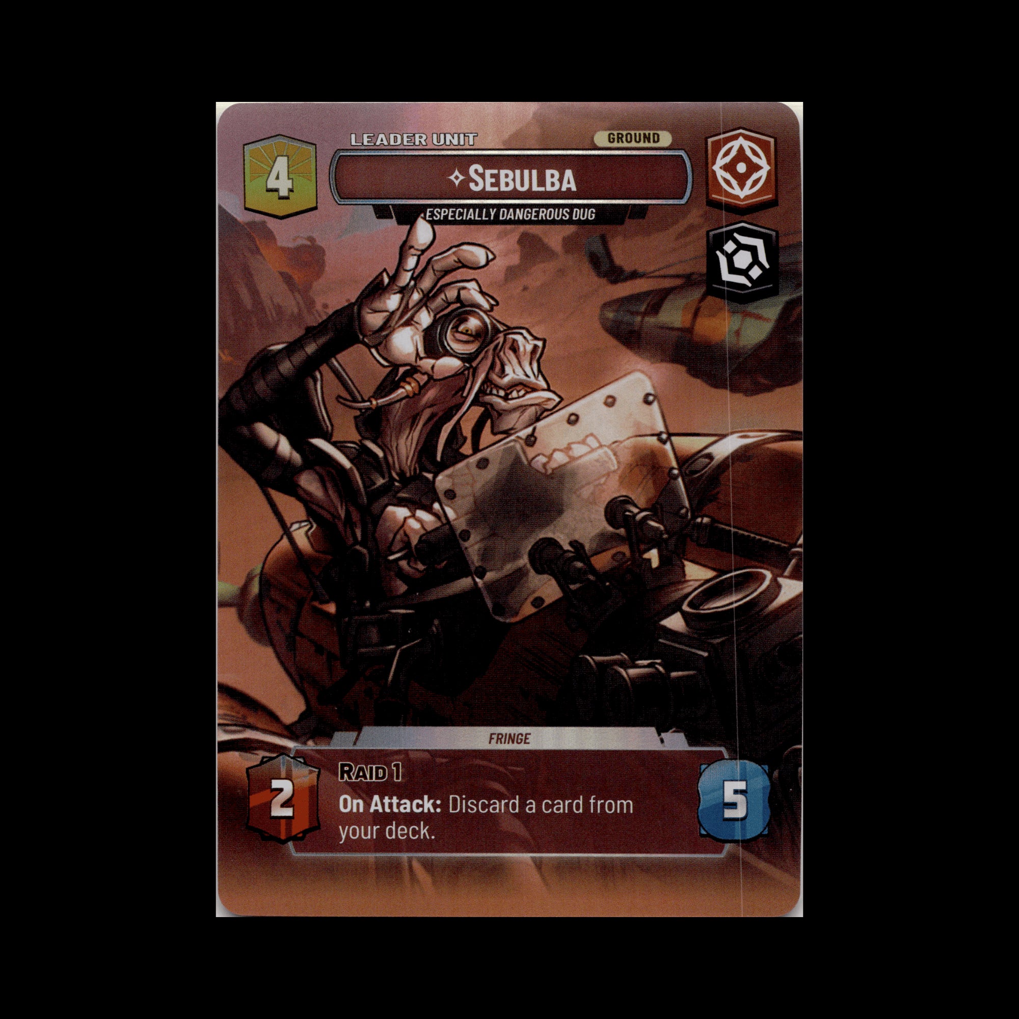 Sebulba - Especially Dangerous Dug (Showcase)