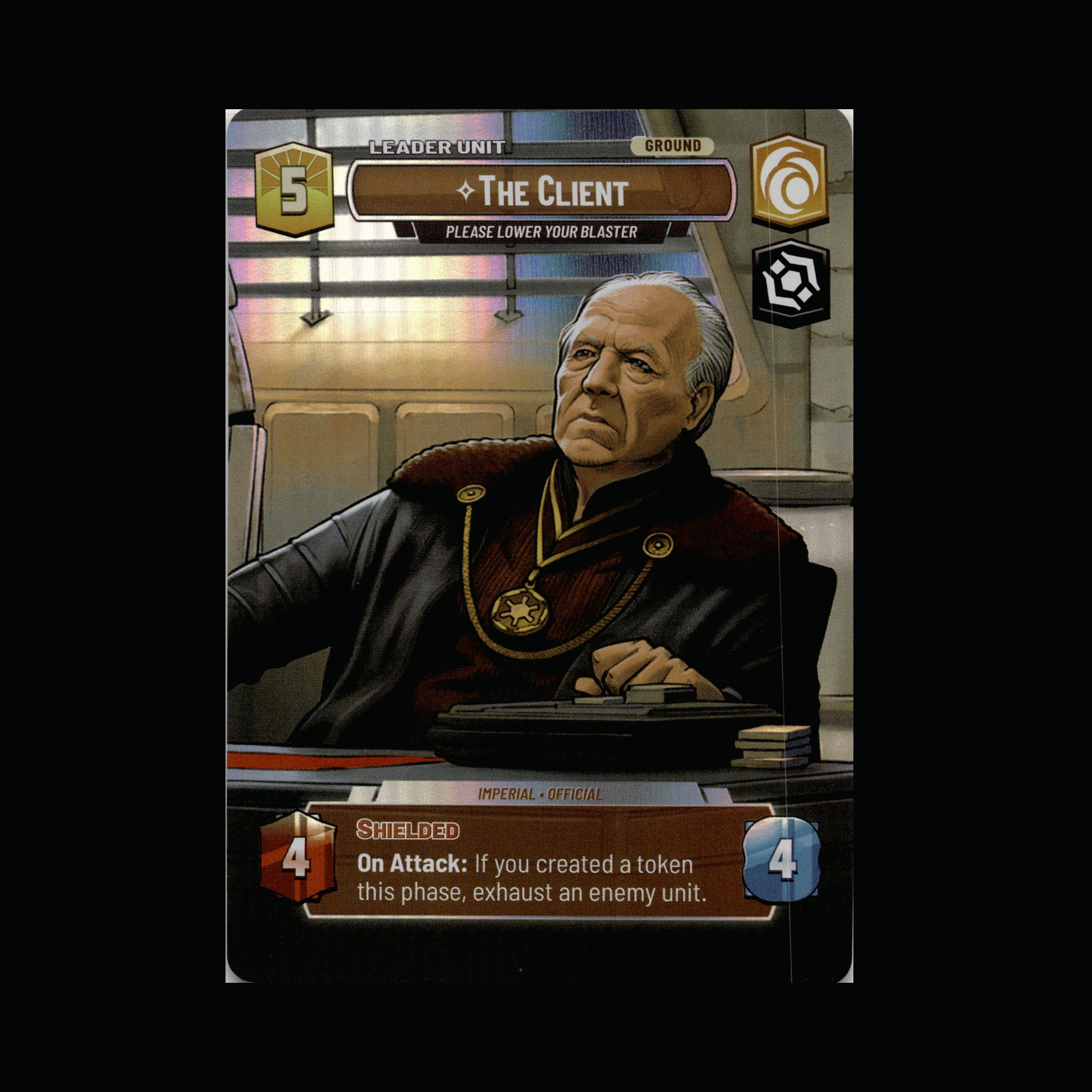 The Client - Please Lower Your Blaster (Showcase)