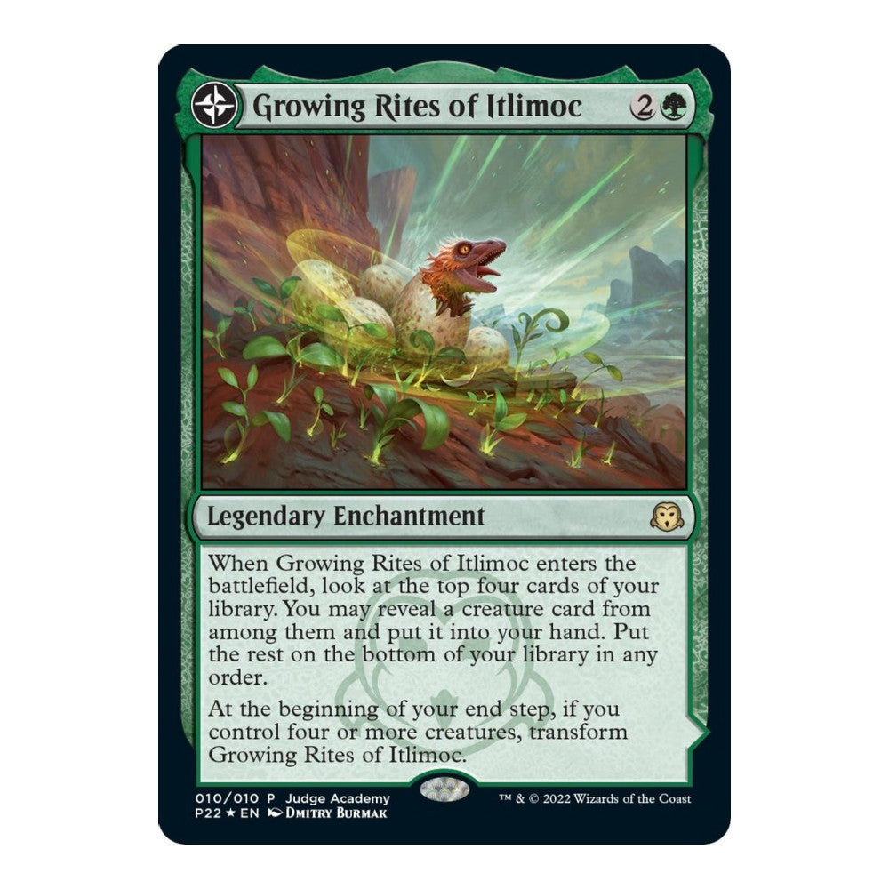 2026 Magic: The Gathering: Judge Promos (JDG) - Growing Rites of Itlimoc (#10, Promo) (Foil, Near Mint)