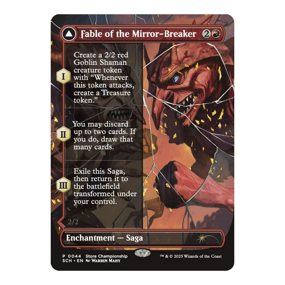 2026 Magic: The Gathering: Game Day & Store Championship Promos (GAME) - Fable of the Mirror-Breaker (#44, Promo) (Foil, Near Mint)