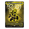 2025 Magic: The Gathering: Avatar: The Last Airbender (TLA) - Aang, Swift Savior (Borderless) (Neon Ink Foil) (#359, Rare) (Foil, Near Mint)